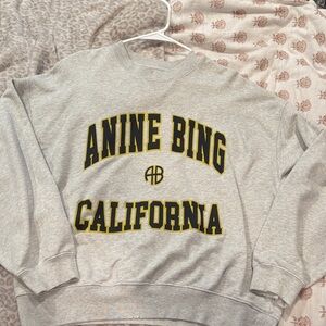 Anine Bing Gray Crewneck